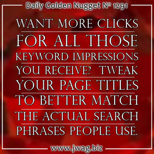 Product Page Titles: Practical SEO Guide daily-golden-nugget-1291-53 Product Page Titles: Practical SEO Guide daily-golden-nugget-1291-53