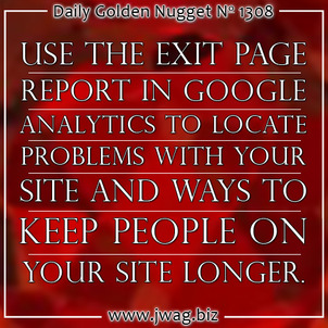 Exit Pages: Practical SEO Guide daily-golden-nugget-1308-14 Exit Pages: Practical SEO Guide daily-golden-nugget-1308-14