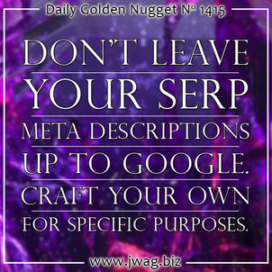 Christmas Specific SERP Review daily-golden-nugget-1415-5