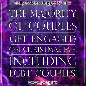 The Majority of Couples Get Engaged on Christmas Eve daily-golden-nugget-1417-36