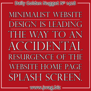 Minimalist Website Design Causes The Revival of The Splash Screen daily-golden-nugget-1428-42 Minimalist Website Design Causes The Revival of The Splash Screen daily-golden-nugget-1428-42