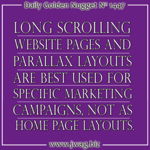 The Benefits of Using Long Scrolling Pages and Parallax Layouts on Your Website daily-golden-nugget-1447-12 The Benefits of Using Long Scrolling Pages and Parallax Layouts on Your Website daily-golden-nugget-1447-12
